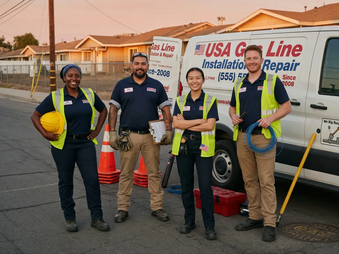 Gas Line Installation company in Ellendale, MN